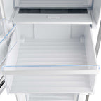 Forno Guardia 24-Inch Bottom Freezer Refrigerator, Left Swing, 10.8 cu.ft, ENERGY STAR Certified