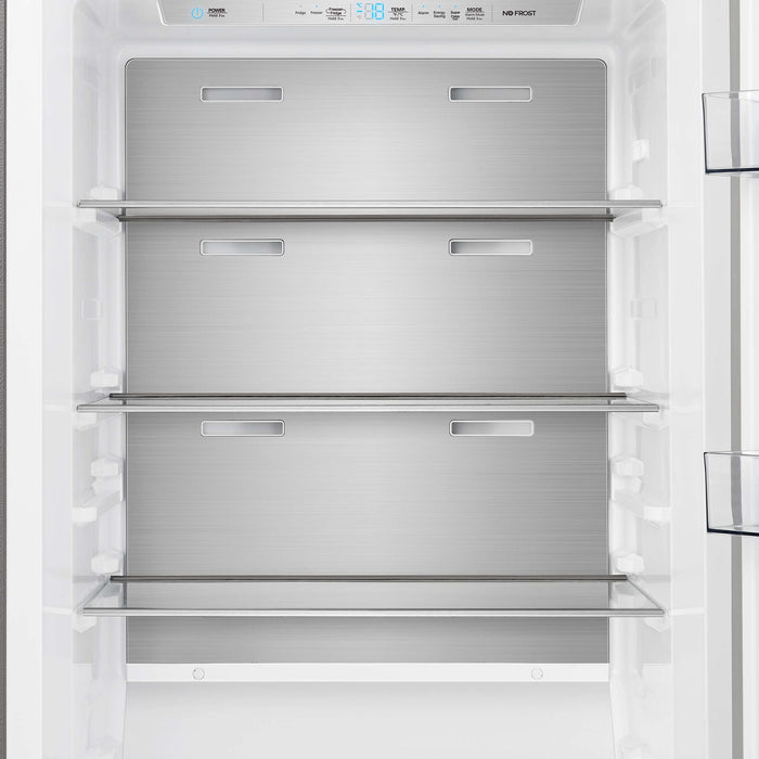 Forno Maderno 2-28-Inch Wide Convertible Refrigerator/Freezer, Decorative Trim, 27.2 cu.ft, 84-Inch High, ENERGY STAR Certified