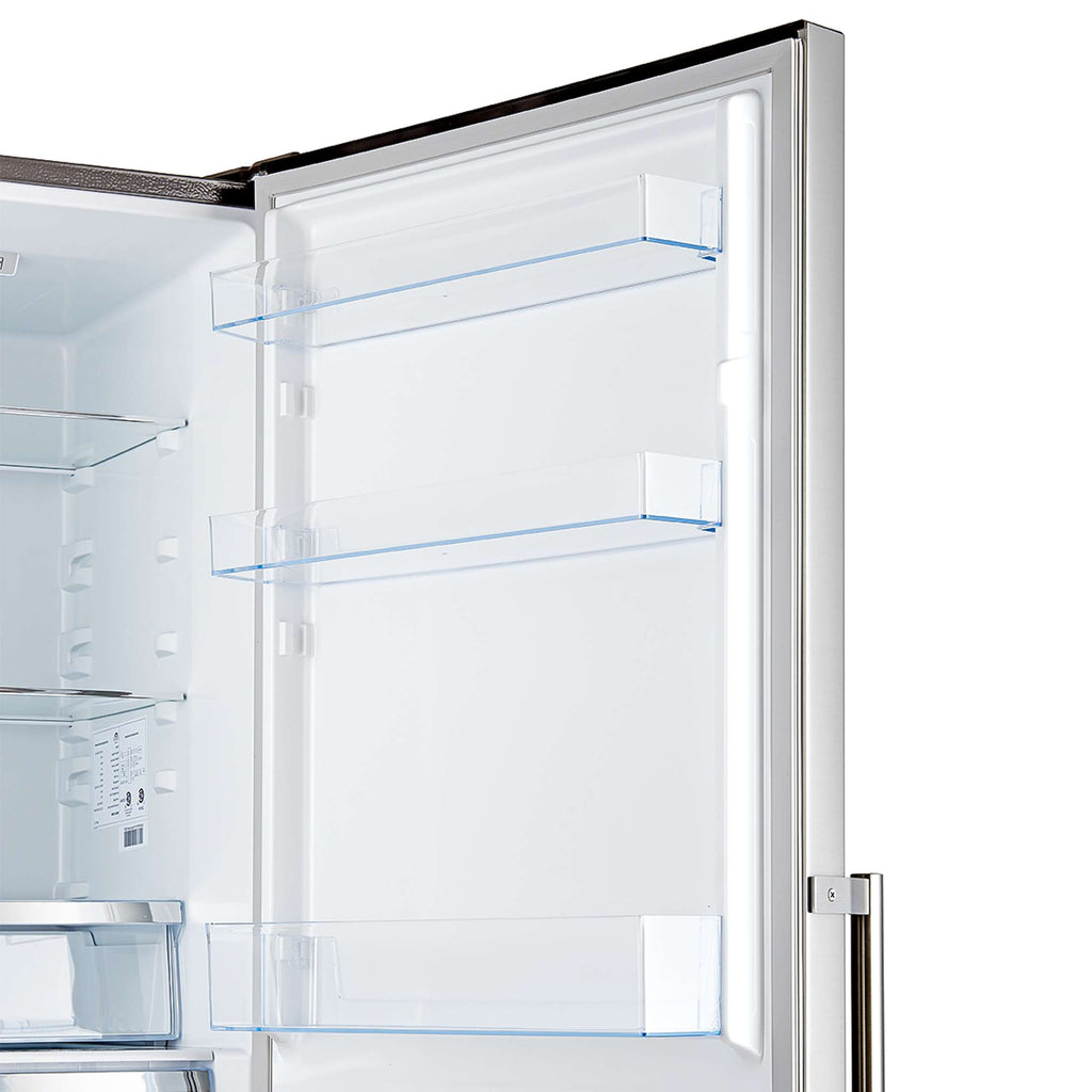 Forno Guardia 24-Inch Bottom Freezer Refrigerator, Right Swing, 10.8 cu.ft, ENERGY STAR Certified