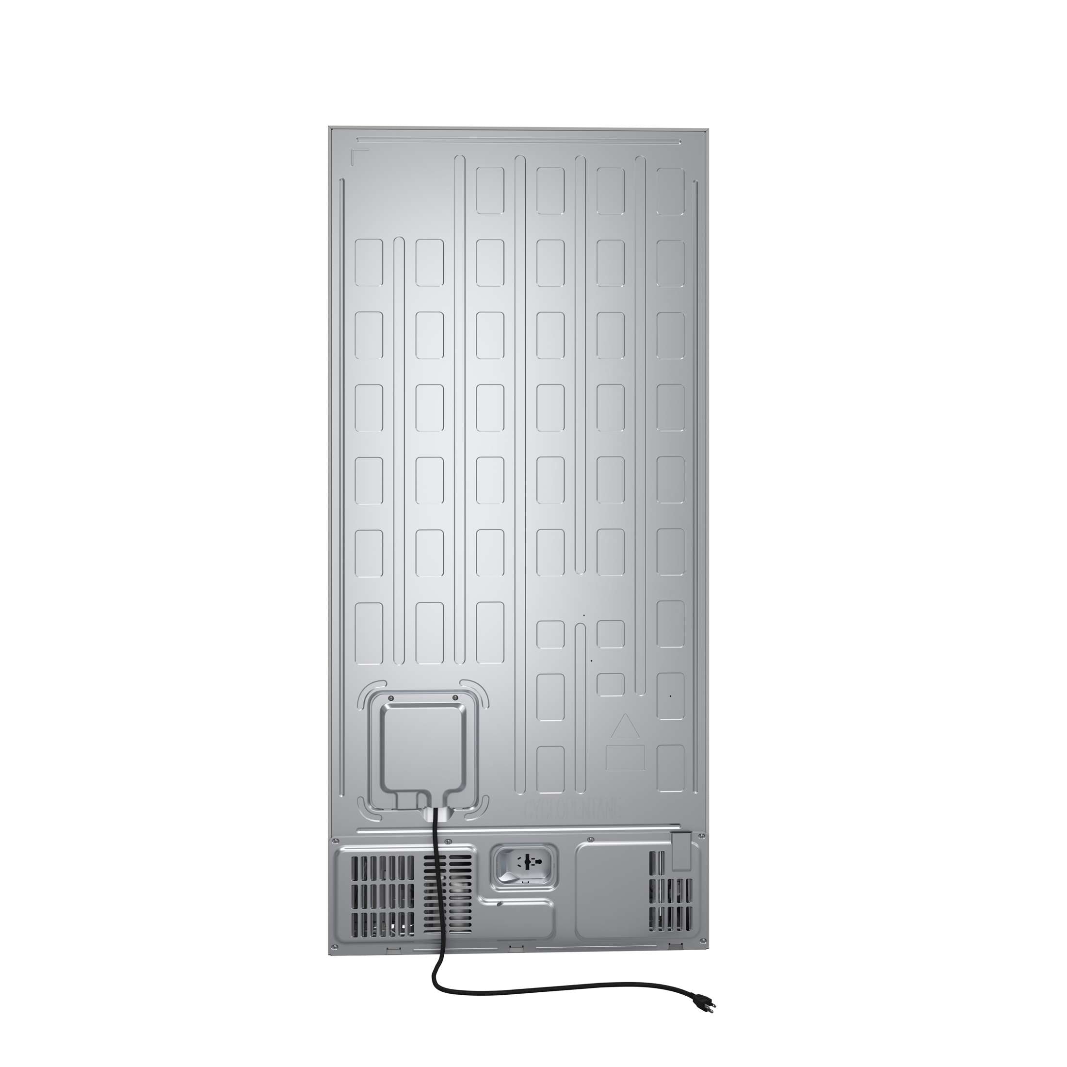 Forno Milano 2-Piece 62-Inch Freestanding Dual Bottom Freezer Refrigerator, Stainless Steel – 34.4 cu.ft, Touch Control, Ice Maker