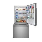 Forno Milano 2-Piece 62-Inch Freestanding Dual Bottom Freezer Refrigerator, Stainless Steel – 34.4 cu.ft, Touch Control, Ice Maker