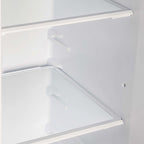 Forno Salerno 37-Inch Built-In Stainless Steel Refrigerator, 15.6 cu.ft, Modern Decorative Grill, ENERGY STAR Certified