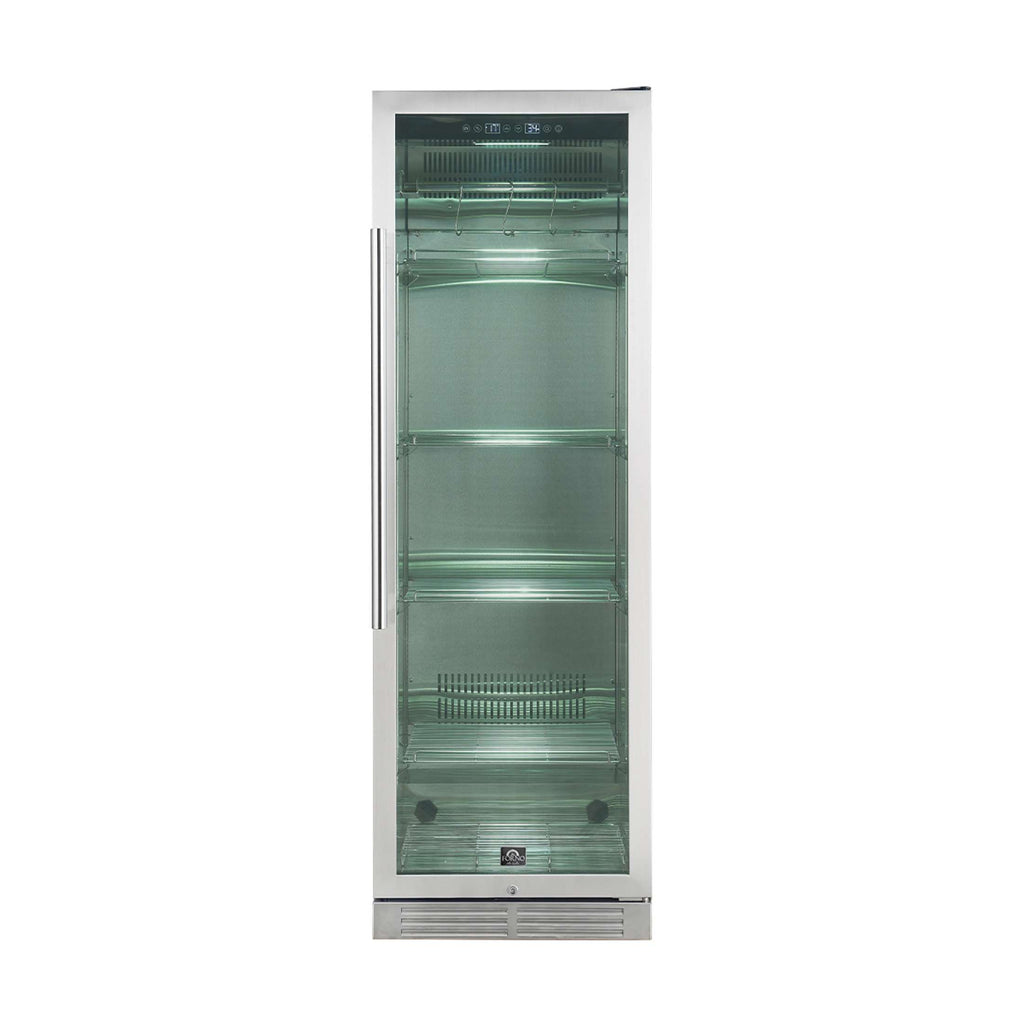 Forno Asciutto 24-Inch Dry Aging Cabinet, Stainless Steel 304, 14.66 cu.ft, UV Sterilization