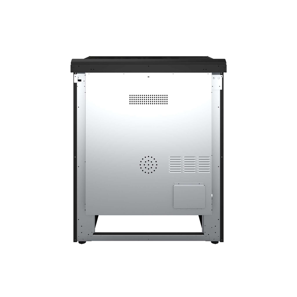 Forno Leonardo Espresso 30-Inch Black Electric Range, True Convection, Energy Efficient