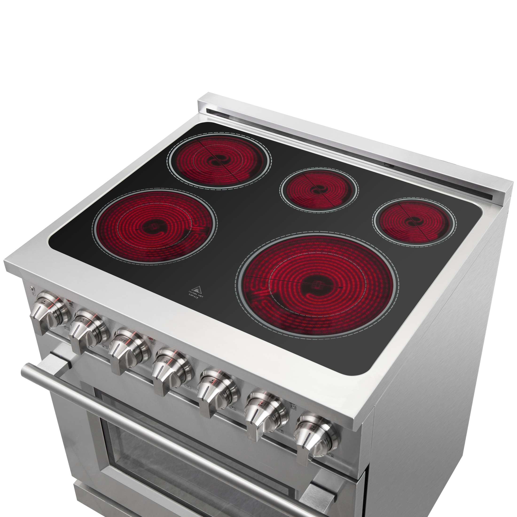 Forno Massimo 30-Inch Freestanding Electric Range, True Convection Oven