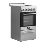 Forno Pallerano 20 Inch Freestanding Electric Range, Compact Design