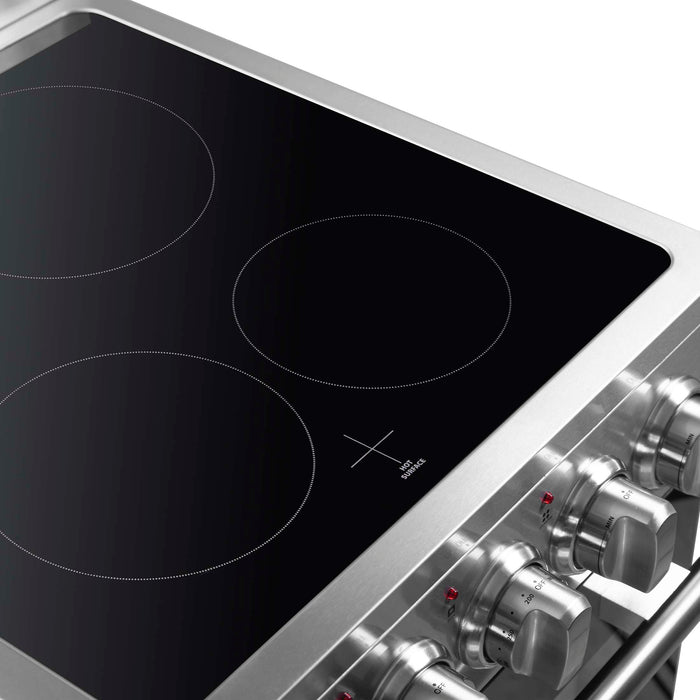 Forno Pallerano 20 Inch Freestanding Electric Range, Compact Design
