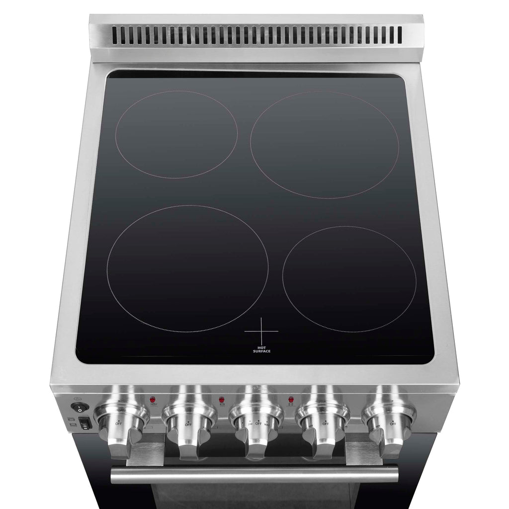 Forno Pallerano 20 Inch Freestanding Electric Range, Compact Design