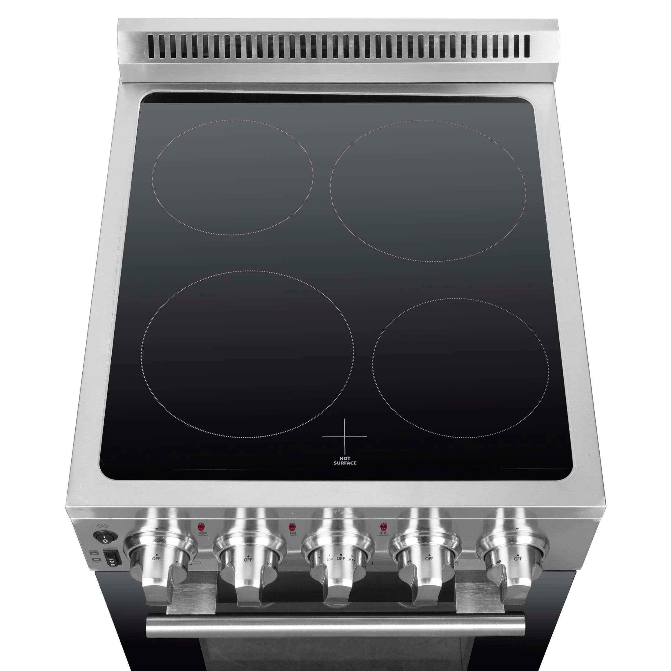 Forno Pallerano 20 Inch Freestanding Electric Range, Compact Design