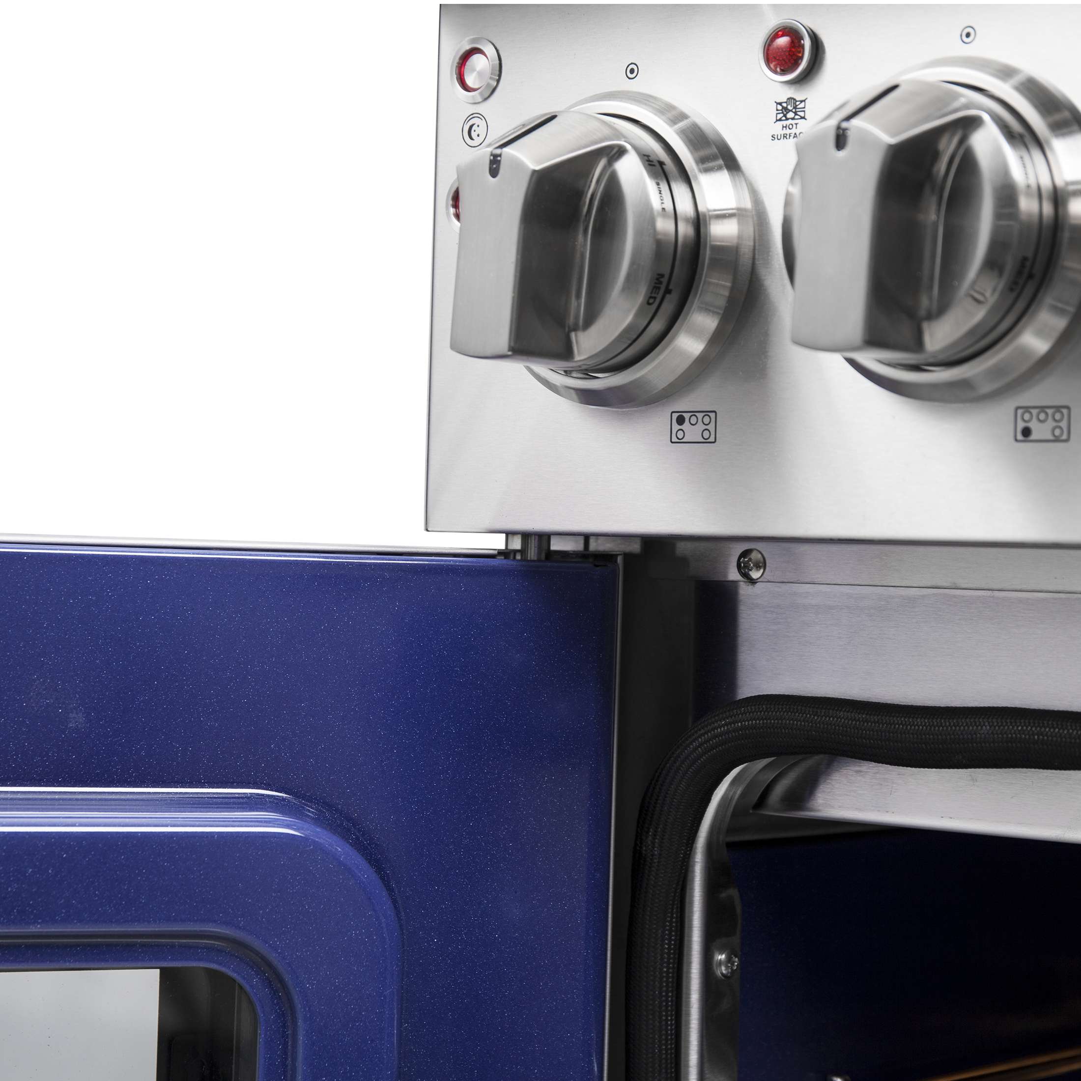 Forno Massimo 30-Inch Freestanding French Door Electric Range, True Convection Oven