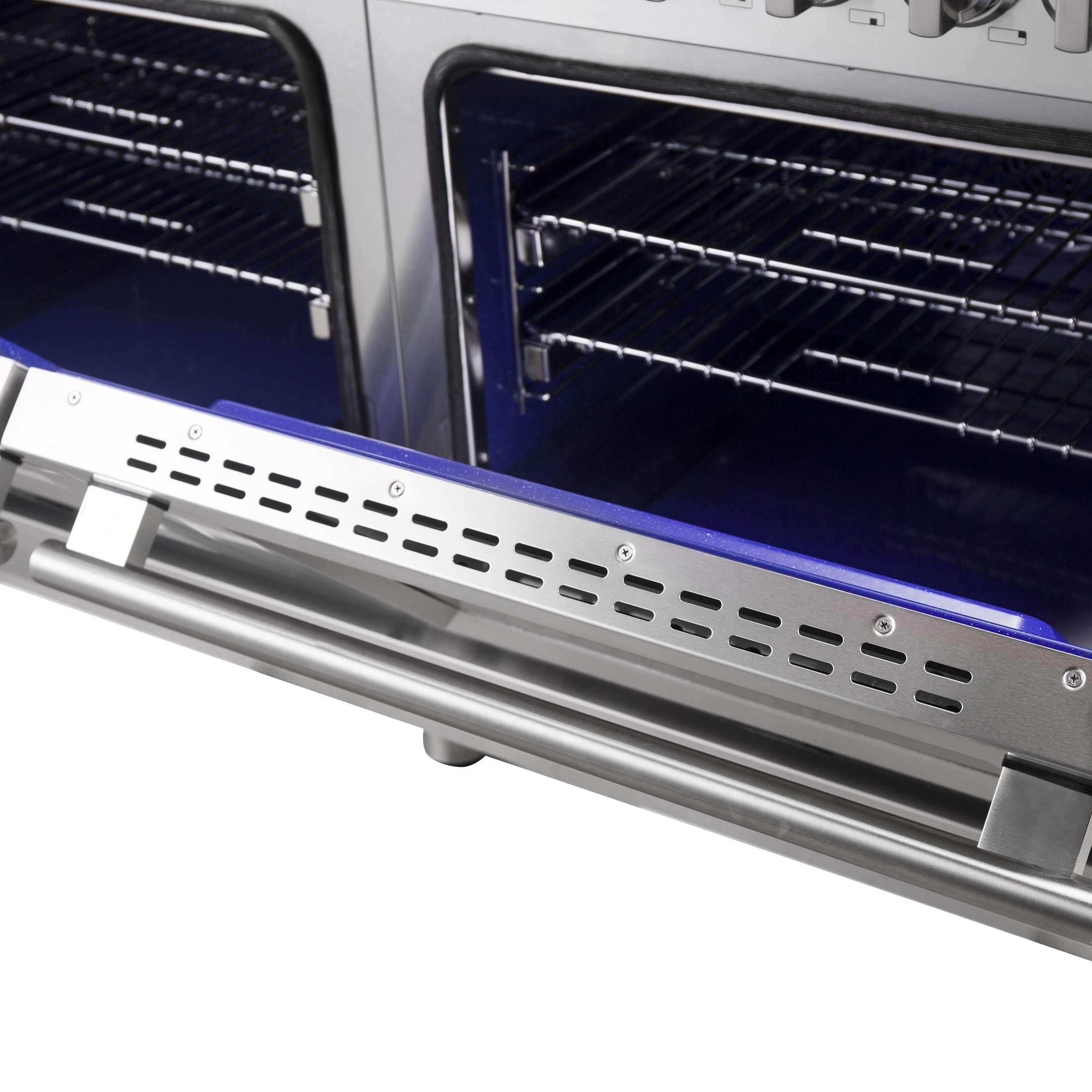 Forno Massimo 60-Inch Freestanding Dual Fuel Range, 10 Burners, Double Convection Ovens