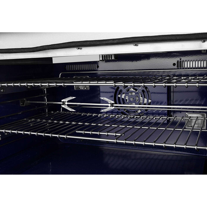 Forno Capriasca 48-Inch Freestanding Dual Fuel Range, 8 Burners, True Convection Oven
