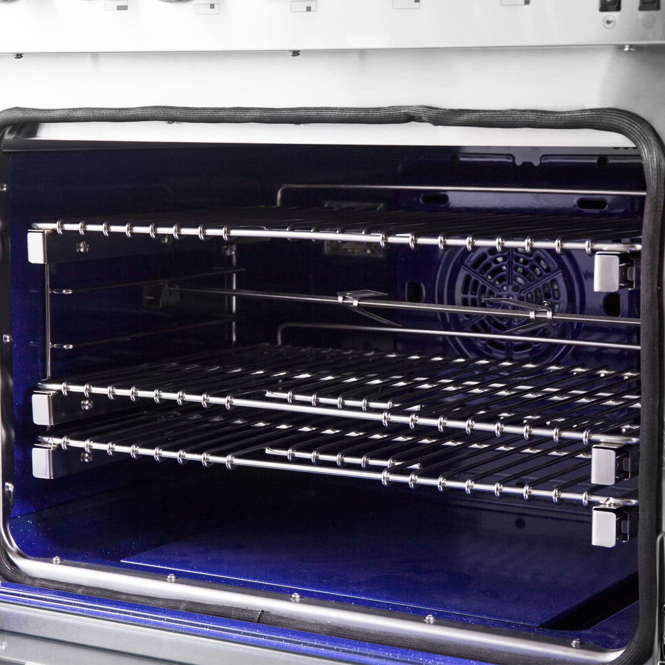 Forno Capriasca 60-Inch Freestanding Dual Fuel Range, 10 Burners, True Convection Oven