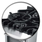 Forno Lazio 30-Inch Freestanding Dual Fuel Range, 5 Burners, True Convection Oven