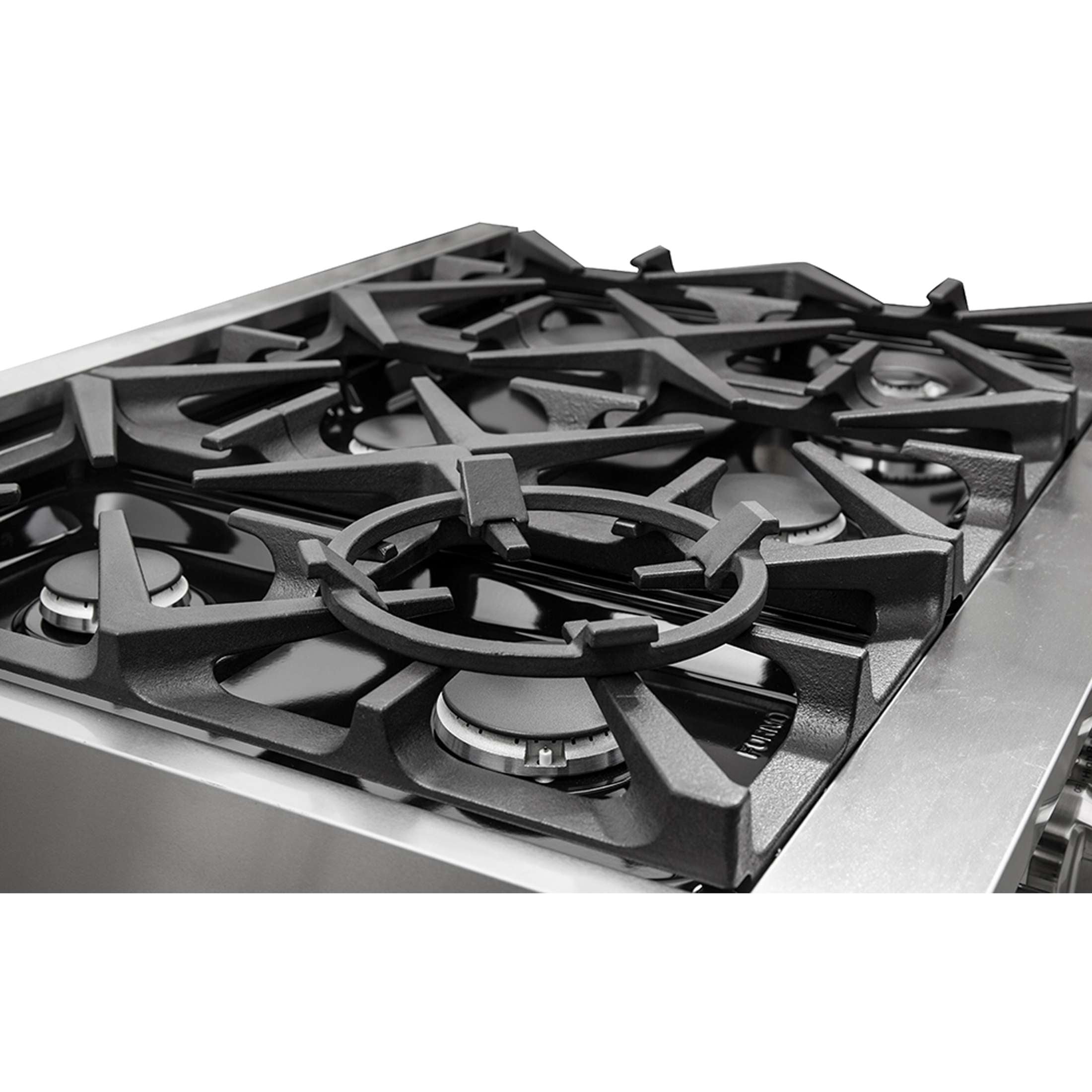 Forno Massimo 36-Inch Freestanding Gas Range, 6 Sealed Burners, Convection Oven, Energy Efficient