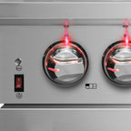 Forno Massimo 36-Inch Freestanding Gas Range, 6 Sealed Burners, Convection Oven, Energy Efficient