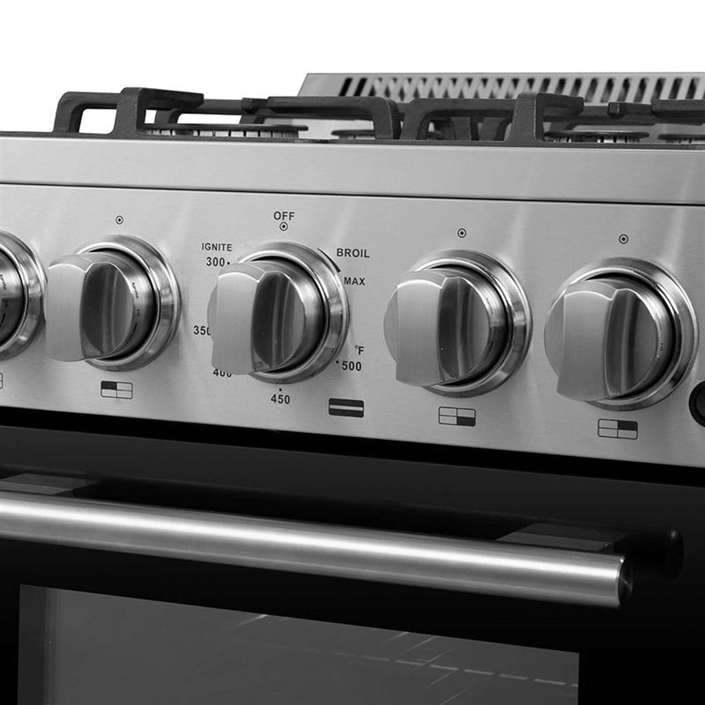 Forno Lamazze 20-Inch Freestanding Gas Range, Compact Design, Energy Efficient