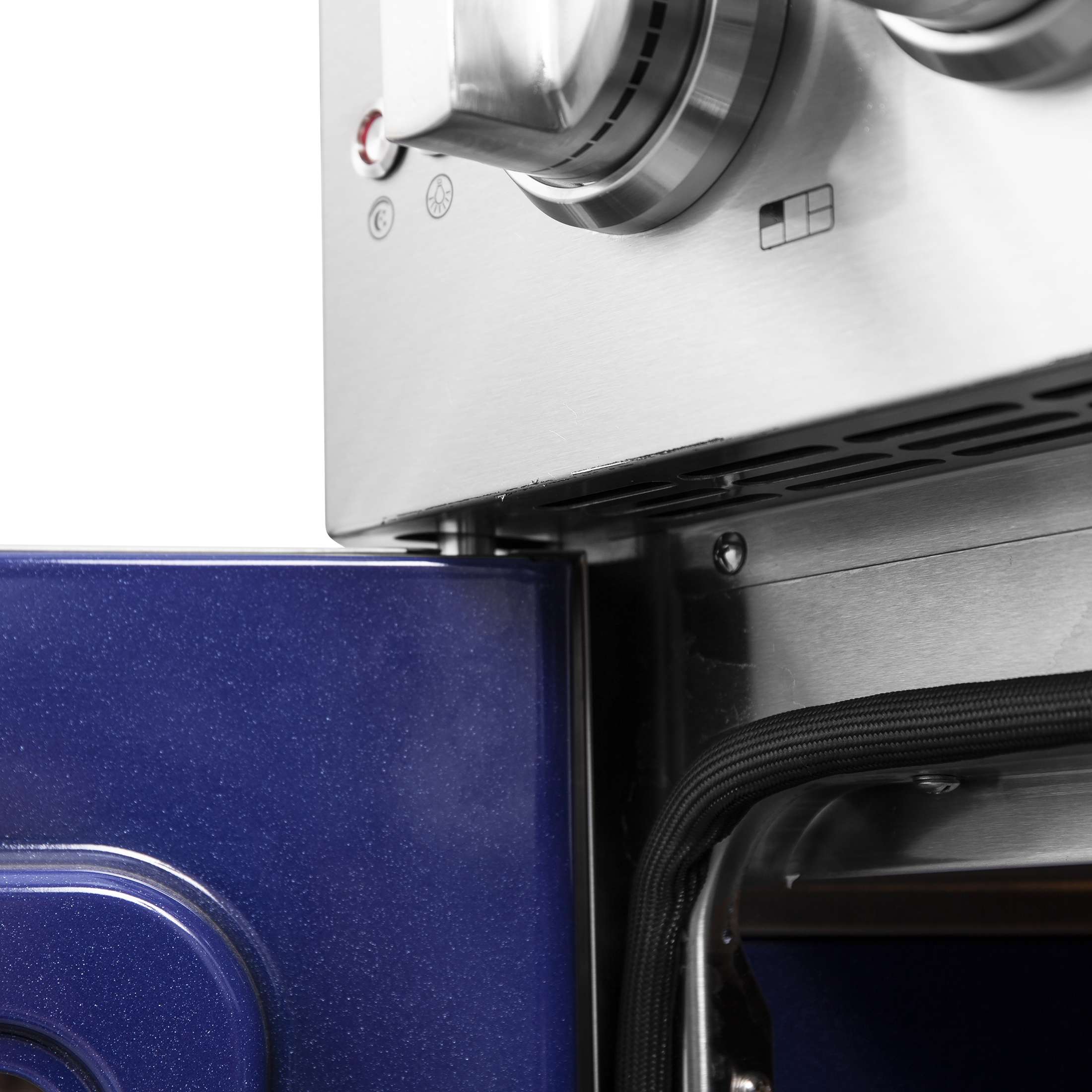 Forno Massimo 30-Inch Freestanding French Door Gas Range, 4 Burners, Convection Oven, Energy Efficient