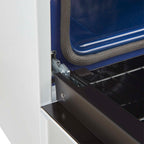 Forno Leonardo Espresso 30-Inch Slide-In White Induction Range, Convection Oven, 5 Cooking Zones, Touch Control Panel