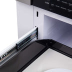 Forno Capoliveri 30-Inch Microwave Drawer, Stainless Steel, 1.2 cu.ft, 1500 Watts, Built-In, Touch Control LCD Display, Auto-Touch Open/Close, 11 Power Levels, Sensor Cooking