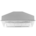 Forno Altilia 48-Inch Insert Range Hood, Stainless Steel, LED Lighting, Baffle Filters