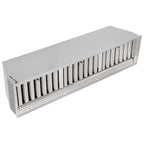 Forno Frassanito 48-Inch Recessed Range Hood, Stainless Steel Baffle Filters, LED Lighting