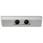 Forno Frassanito 60-Inch Recessed Range Hood, Stainless Steel Baffle Filters, LED Lighting