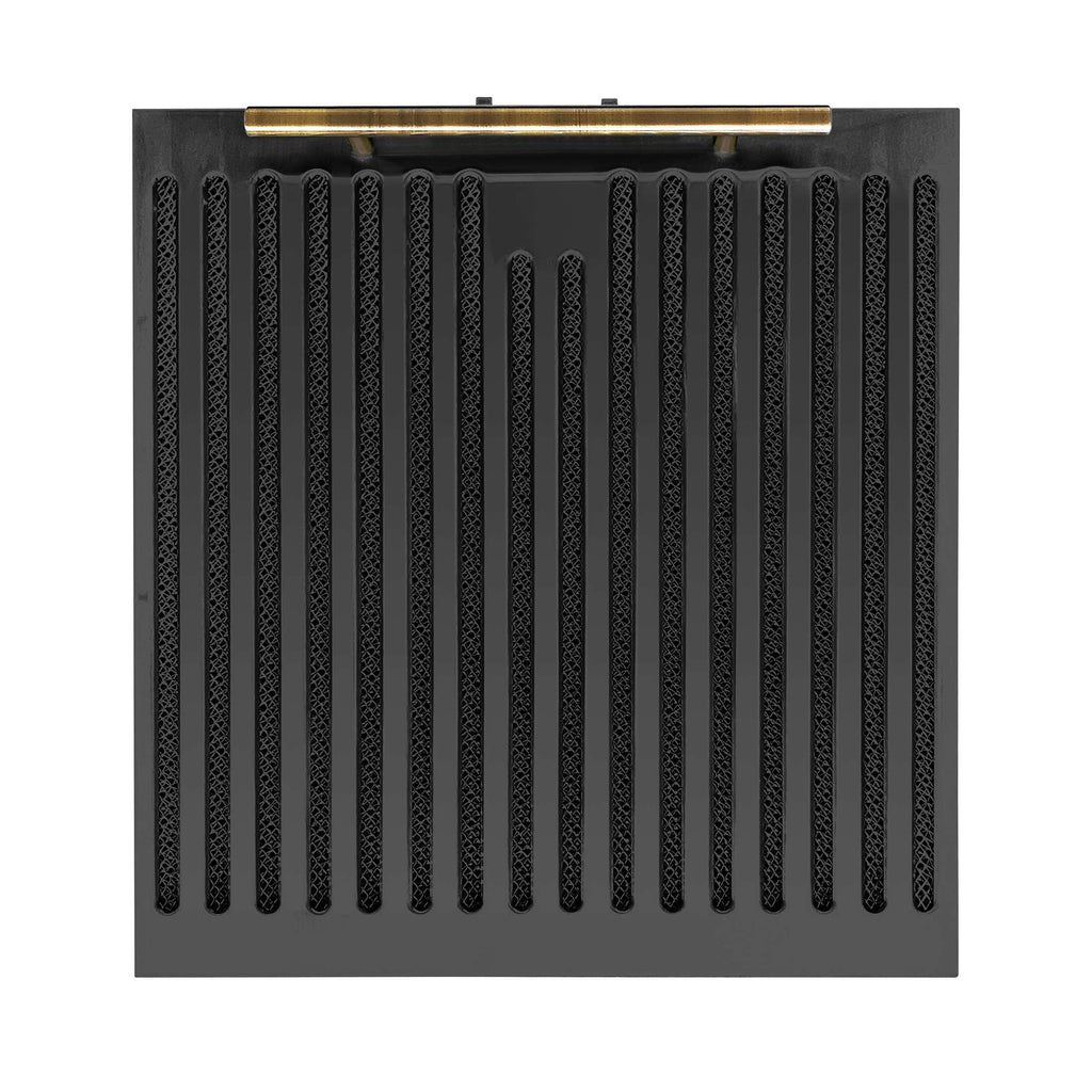 Forno Bari Espresso 30-Inch Under Cabinet Range Hood, Black, 600 CFM, LED Lighting, Dishwasher-Safe Baffle Filters, 3-Speed Fan Control