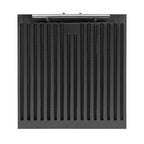 Forno Bari Espresso 30-Inch Under Cabinet Range Hood, Black, 600 CFM, LED Lighting, Dishwasher-Safe Baffle Filters, 3-Speed Fan Control