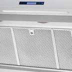 Forno Savona 60-Inch Wall Mount Range Hood, Hybrid Filters, Backsplash Included