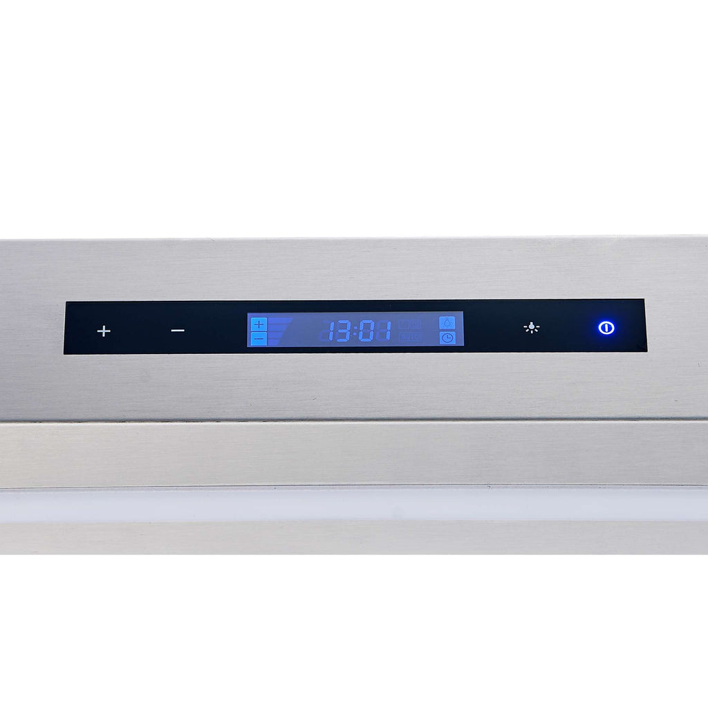 Forno Savona 60-Inch Wall Mount Range Hood, Hybrid Filters, Backsplash Included