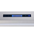 Forno Savona 60-Inch Wall Mount Range Hood, Hybrid Filters, Backsplash Included