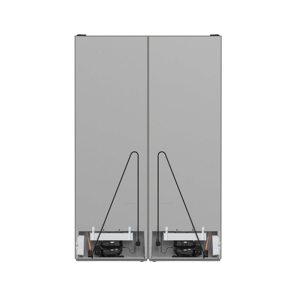 Forno Guardia 46.8-Inch Double Bottom Freezer Refrigerators, Total Capacity 21.6 cu.ft, ENERGY STAR Certified