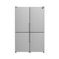Forno Guardia 46.8-Inch Double Bottom Freezer Refrigerators, Total Capacity 21.6 cu.ft, ENERGY STAR Certified