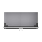 Forno Rizzuto 56-Inch Convertible Refrigerator/Freezer Set, 27.6 cu.ft Total Capacity, Decorative Grill, ENERGY STAR Certified