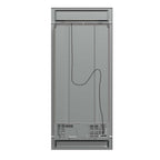 Forno Salerno 37-Inch Built-In Stainless Steel Refrigerator, 15.6 cu.ft, Modern Decorative Grill, ENERGY STAR Certified