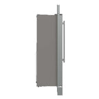 Forno Salerno 37-Inch Built-In Stainless Steel Refrigerator, 15.6 cu.ft, Modern Decorative Grill, ENERGY STAR Certified