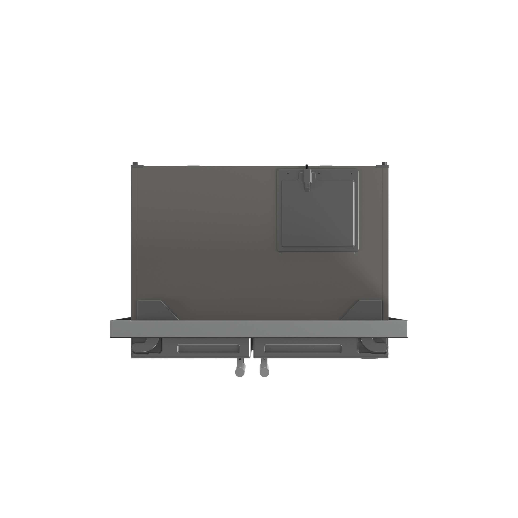 Forno Salerno 37-Inch Built-In Stainless Steel Refrigerator, 15.6 cu.ft, Modern Decorative Grill, ENERGY STAR Certified