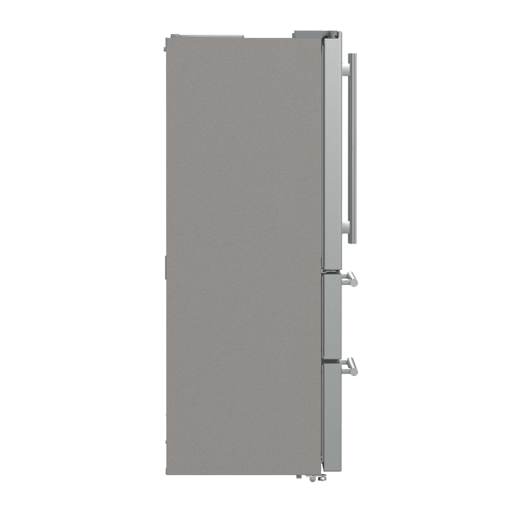 Forno Moena 36-Inch French Door Refrigerator, 19.2 cu.ft, Counter Depth, Ice Maker, Stainless Steel Interior Panel, ENERGY STAR Certified
