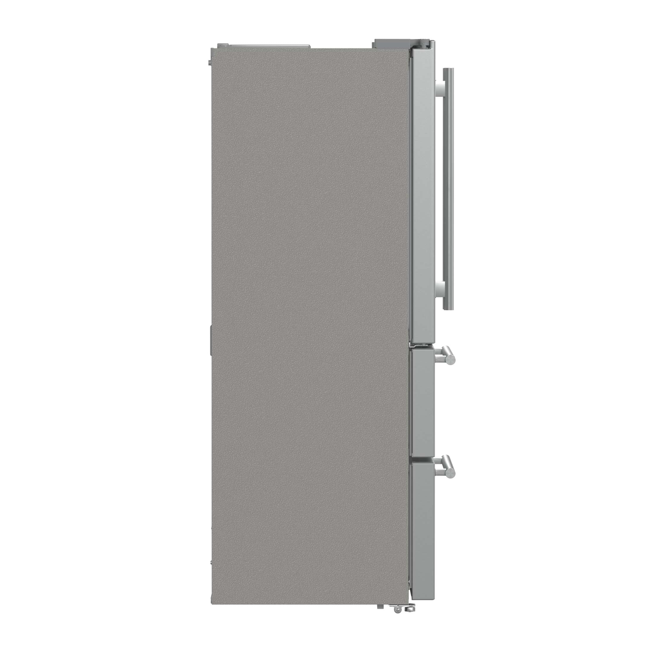 Forno Moena 36-Inch French Door Refrigerator, 19.2 cu.ft, Counter Depth, Ice Maker, Stainless Steel Interior Panel, ENERGY STAR Certified