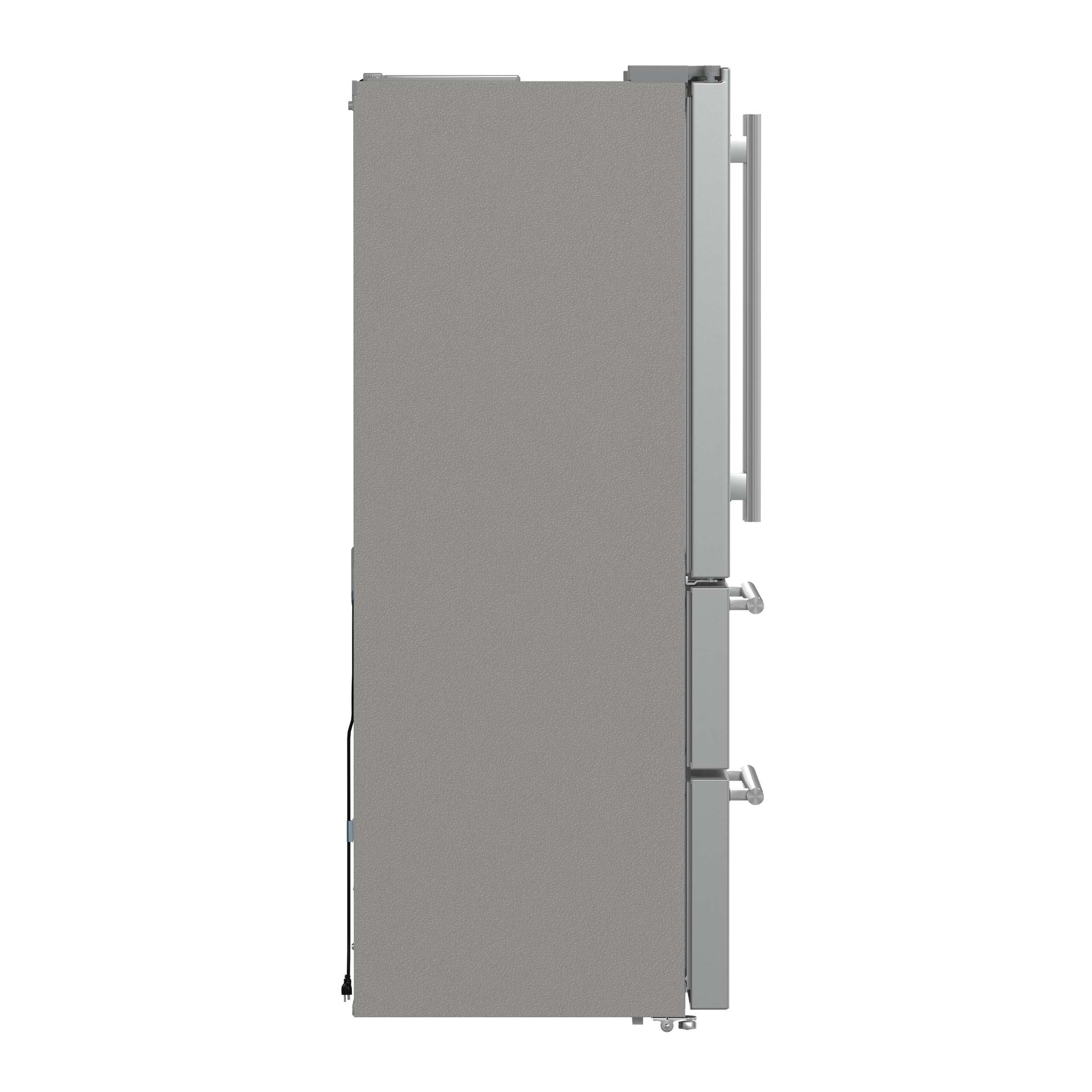 Forno Alta Moena 36-Inch French Door Refrigerator, 19.2 cu.ft, Counter Depth, Ice Maker, Stainless Steel Interior Panel, ENERGY STAR Certified