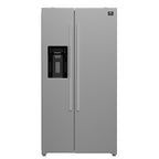 Forno Salerno 36-Inch Side-by-Side Stainless Steel Refrigerator, 20 cu.ft, ENERGY STAR Certified
