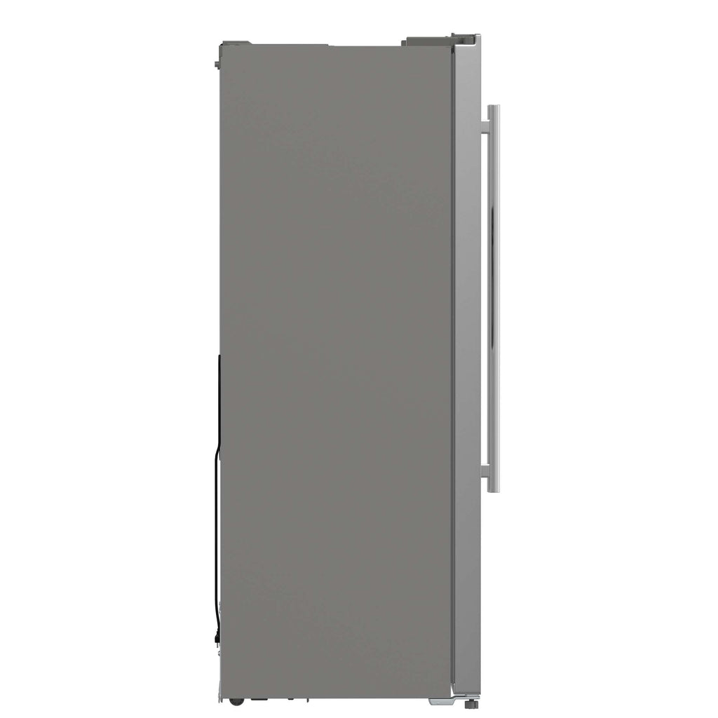Forno Salerno 36-Inch Side-by-Side Stainless Steel Refrigerator, 20 cu.ft, ENERGY STAR Certified