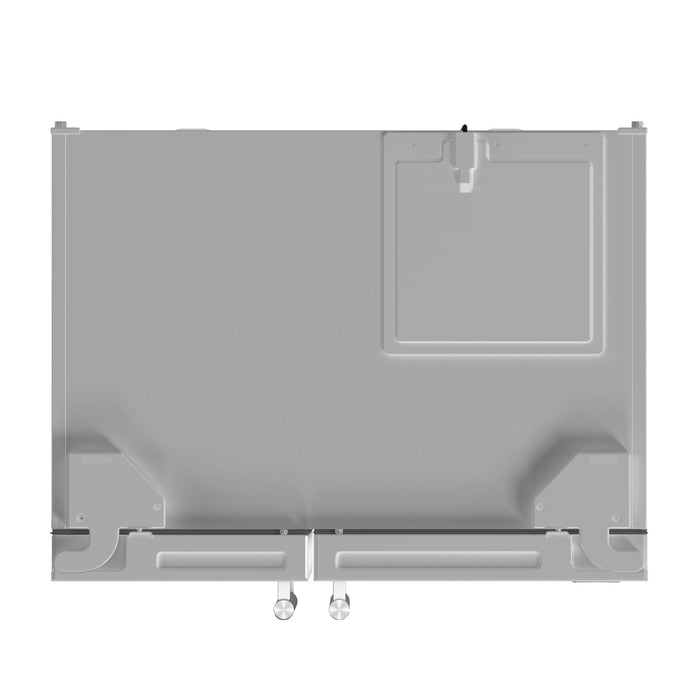 Forno Salerno Espresso 36-Inch White Side-by-Side Refrigerator, 20 Cu. Ft., Frost-Free, Ice & Water Dispenser, ENERGY STAR Certified