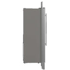 Forno Salerno 40-Inch Built-In Stainless Steel Refrigerator, 20 cu.ft, Decorative Grill, ENERGY STAR Certified