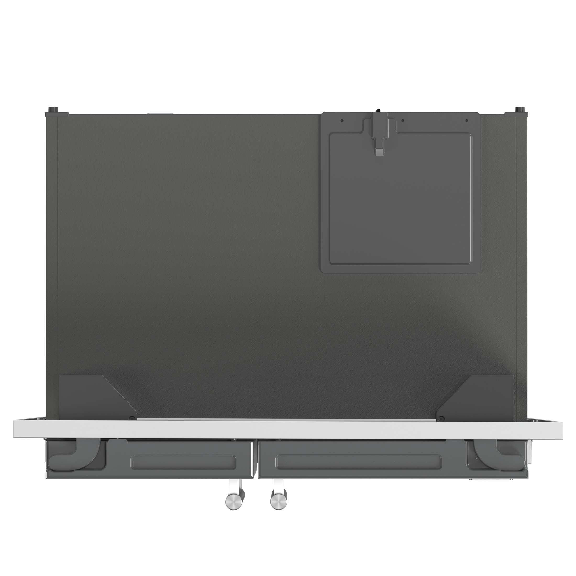 Forno Salerno 40-Inch Built-In Stainless Steel Refrigerator, 20 cu.ft, Decorative Grill, ENERGY STAR Certified