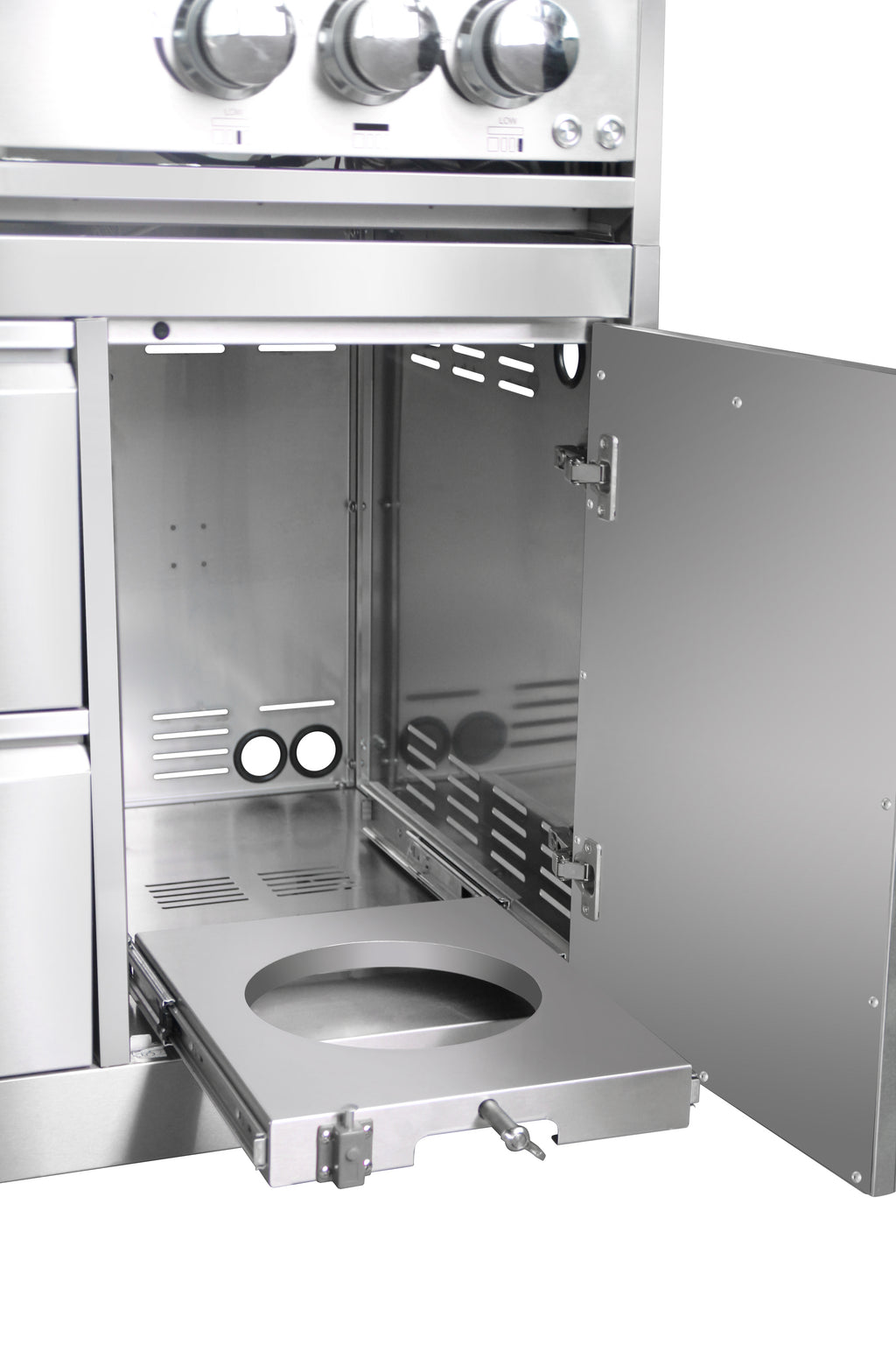 THOR Kitchen Outdoor Kitchen BBQ Grill Cabinet in Stainless Steel – Model MK03SS304