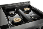 THOR Kitchen 48 Inch Professional Dual Fuel Range in Stainless Steel – HRD4803ULP