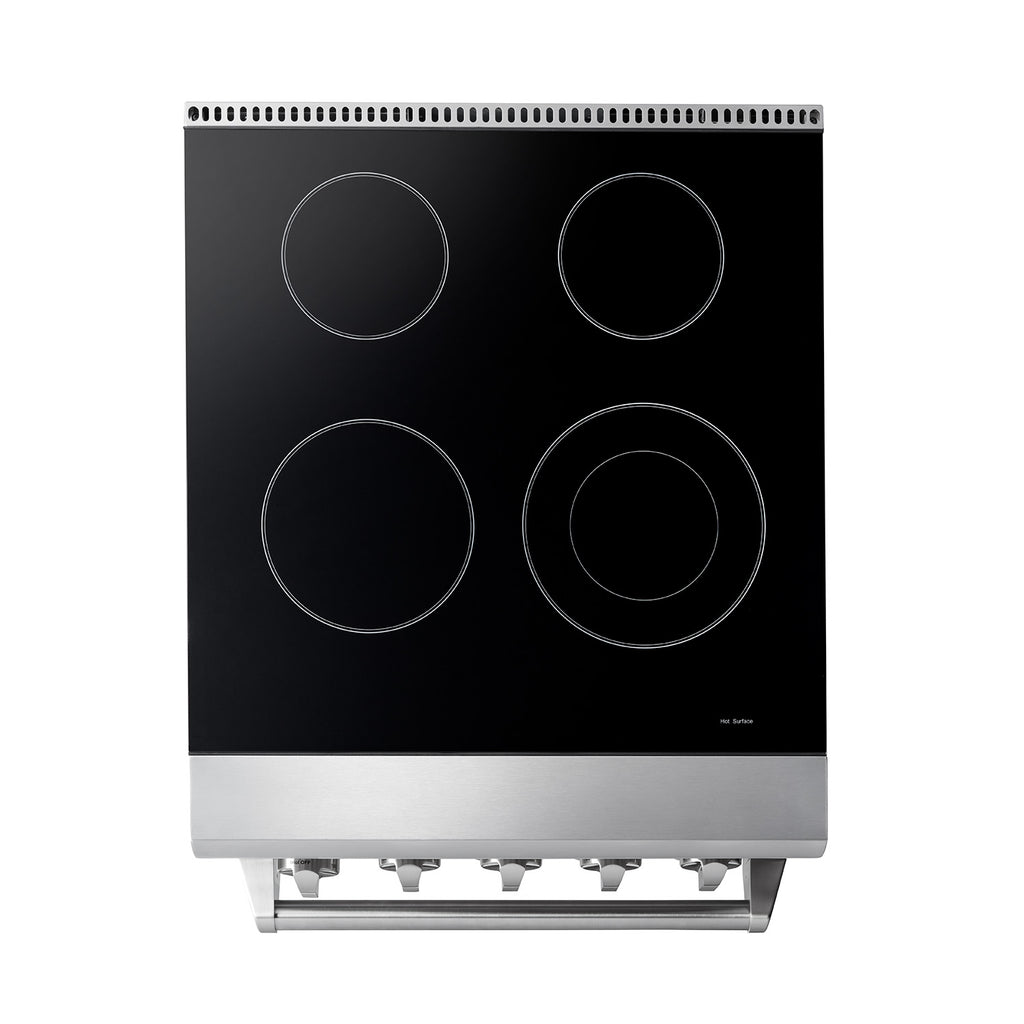 THOR Kitchen 24-Inch Electric Range – Professional – Model HRE2401