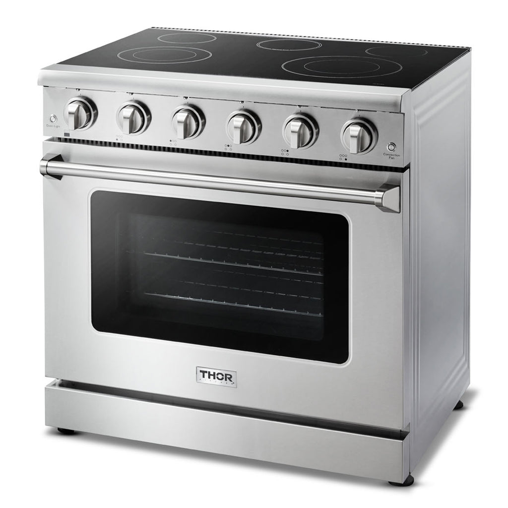 THOR Kitchen 36-Inch Electric Range – Professional – HRE3601